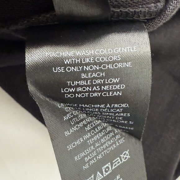 Free People LYLA 100% Linen Trousers 12 Wide Leg Pleated Pintuck Capsule NWT - Picture 12 of 15